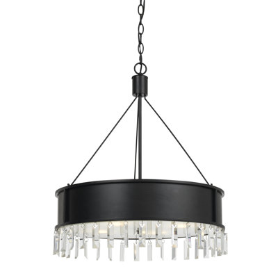Lustre en fer 4 lumières Roby