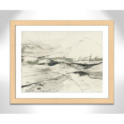 Green Sketches Print by PI Studio
