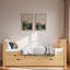 Lit plateforme avec 3 tiroirs et lit gigogne-574075916