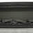Symple Stuff 44" Electric Fireplace, Recessed in Wall/Furniture, Fireplace Heater for Living Room, Adjustable Flame Brightness, Realistic Resin Log, Remote, 9H Timer, Black