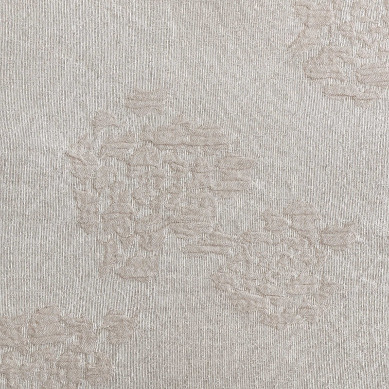 Vera Wang Roses Beige Cotton Duvet Cover Set, King Duvet Cover + 2 King Shams