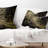 Abstract Metallic Fabric Pattern Lumbar Pillow