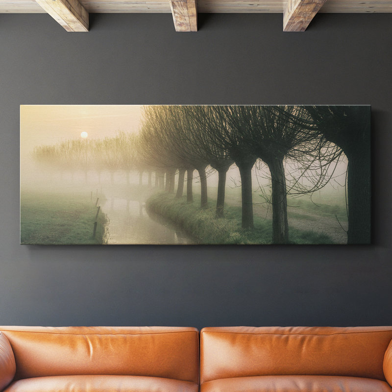 Willow- Gallery Wrapped Canvas -Ready to Hang, 12" H x 30" W