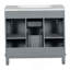 Meuble-lavabo moderne 36 po avec lavabo supérieur-679305155