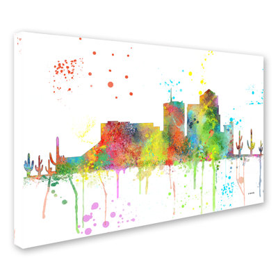 « tucson arizona horizon mclr-1 », impression sur toile tendue