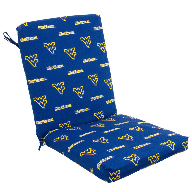 NCAA Outdoor 3'' Dining Chair Cushion