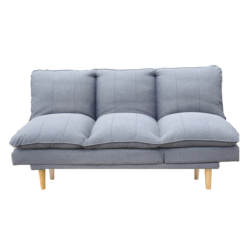 3 Seater Fabric Sofa Bed, Grey