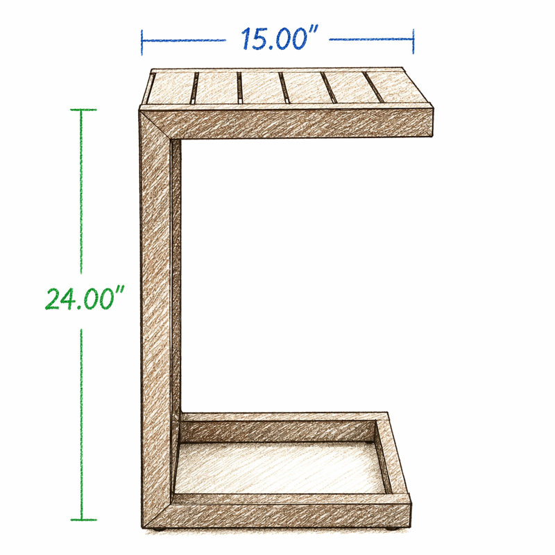 Table d'appoint, Grey
