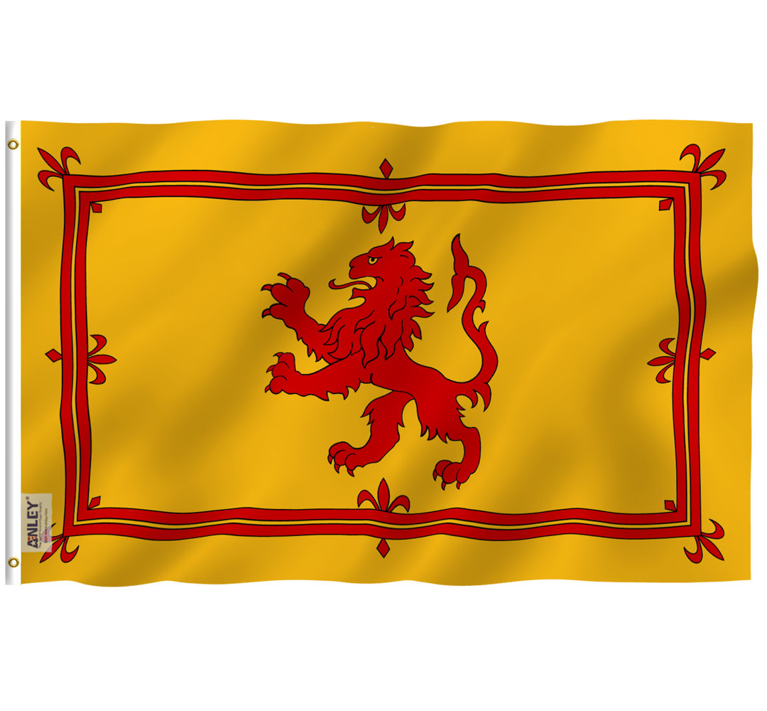 Scotland Rampant Lion Flag Polyester 36 x 60 in. House Flag ANLEY