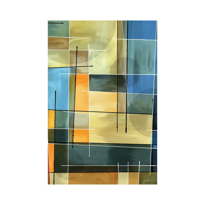 Counter Balance I 1 Piece Wrapped Canvas Wall Art, 20.32 cm H x 30.48 cm W