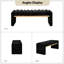 Brame 52.5" W Upholstered Bench with Iron Frame-476059875