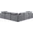 Itala Velvet L-Shaped Sectional Reversible-94482453