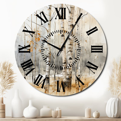 Horloge murale Winter
