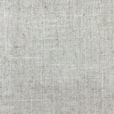 Cedric Fabric | Solid Linen Blend Fabric | Color Natural