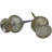 Moorish Silver Perfume Bottles, S/2