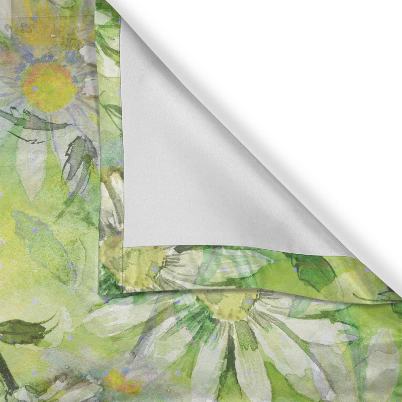 Semi Sheer Curtain Pair