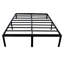 Sommier plateforme moderne en acier noir-870004474