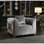 Chaise de style moderne, chaise d'appoint moderne, chaise d'appoint, fauteuil d'appoint en velours