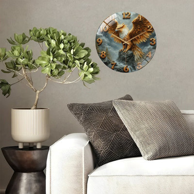 Horloge murale majestueuse 12 po