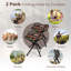 Ensemble de 2 tabourets de chasse pliables Arlmont & Co.