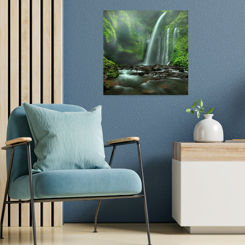 Art contemporain Moss Forest, H 18 po x l 18 po