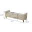 Banc de rangement rembourré l 65,5 po-490058987