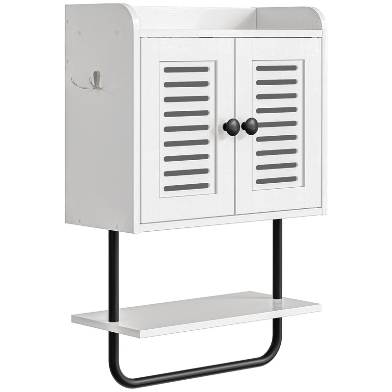 Bathroom Wall Cabinet With Towel Bar