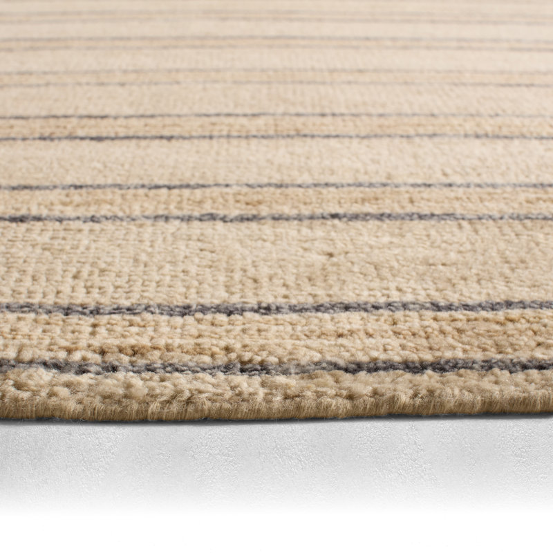 Jaipur Living Famille APL01 Handknotted Medallion Tan Area Rug (8'x10'), Rectangle 10' x 14'