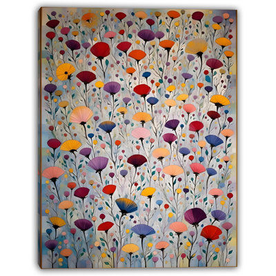Blossom Breeze - Danse florale fantaisiste sur toile