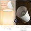 Lampe de chevet tactile en bronze avec ports de chargement USB-C et USB-A, intensité lumineuse réglable sur 3 niveaux, ampoule E26 incluse