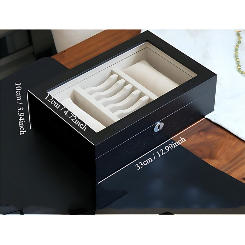 Boîte à bijoux +, Noir