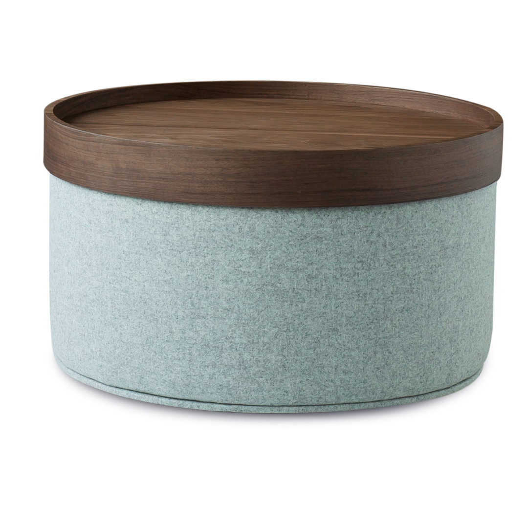 Celine 24" Wide Pouf A with Tray sohoConcept Tray 