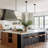 1-Light Dimmable Glass Single Dome Kitchen Island Pendant