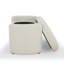 Banc de rangement rembourré 62 po Mizel-980013847