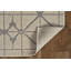 Tapis gris à motif géométrique Moy-1838660425