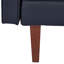 Convertible Futon Sofa Bed with Adjustable Split Back