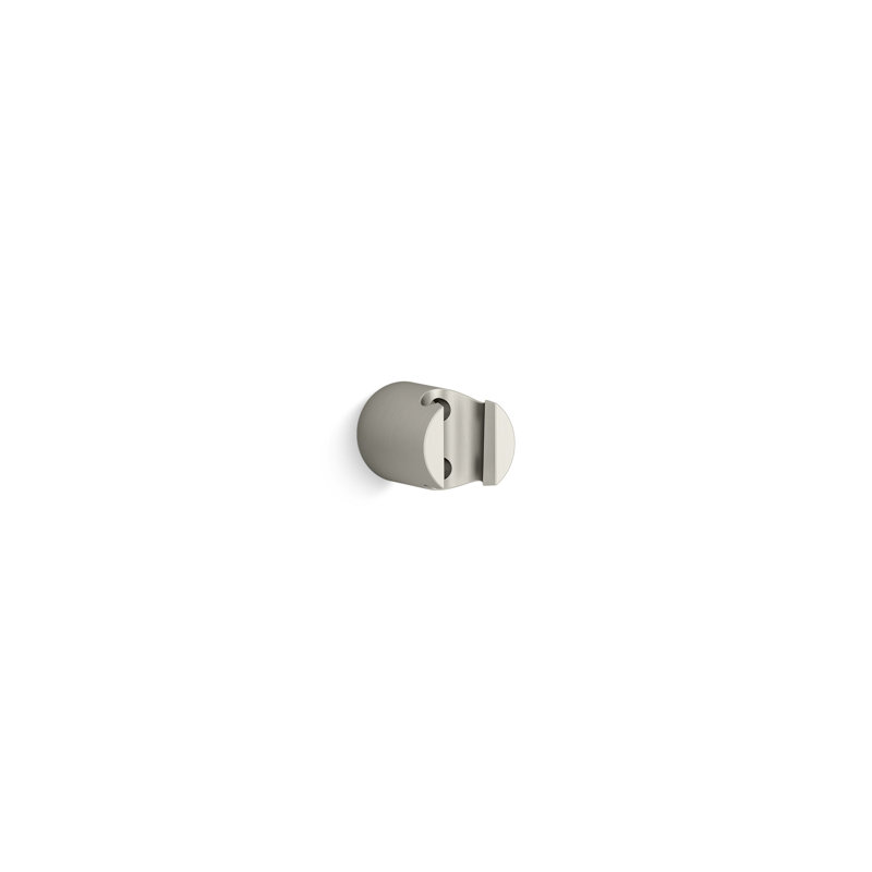 Foundations Contemporary Fixed Wall Bracket, Brushed Nickel