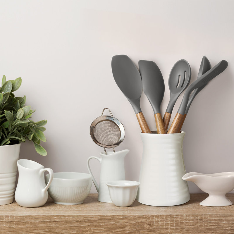 Miusco Cooking Utensil Set, Grey