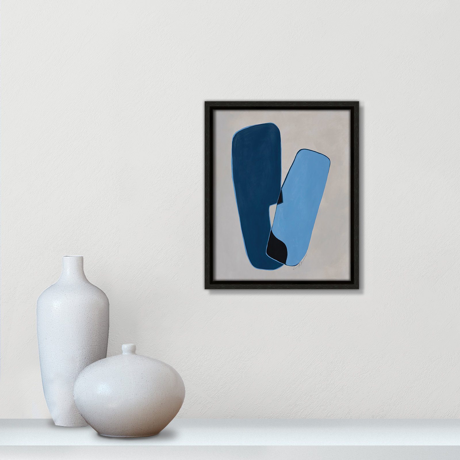 In Unity Collection "In Unity II" Print, Espresso Framed, 11.5" H x 9.5" W x 2" D