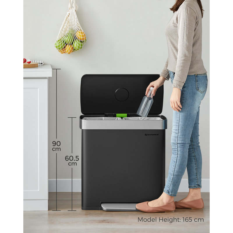 Step On Recycling Bin - 30L