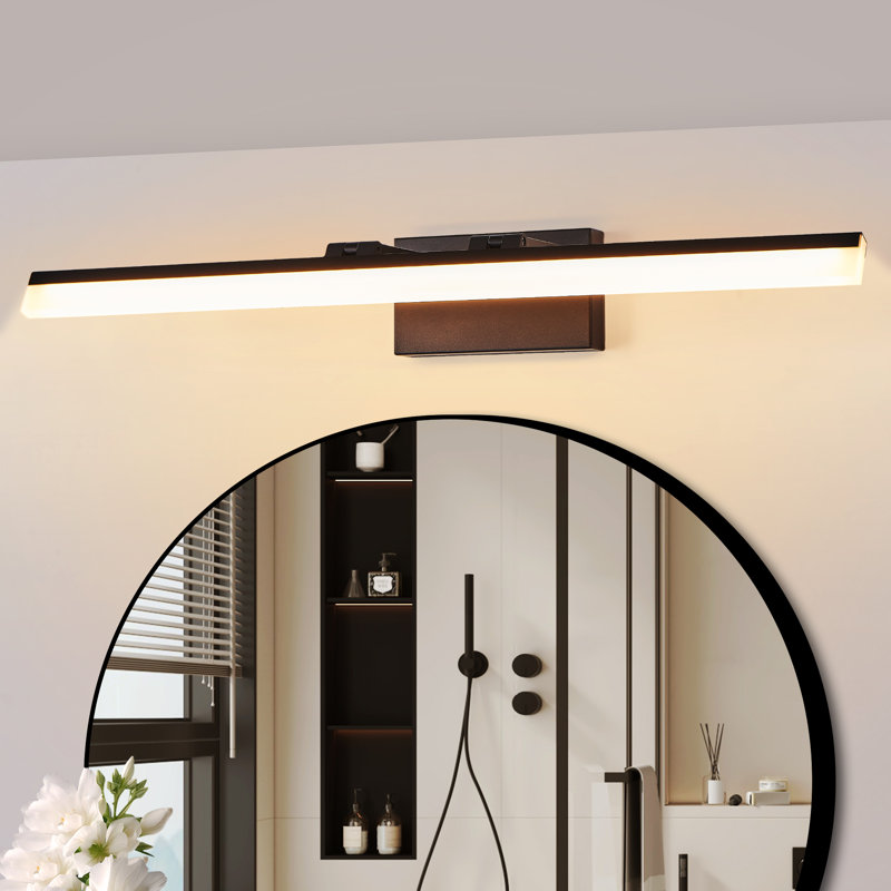  Éclairage de meuble-lavabo à DEL 32 po à intensité variable pour salle de bain, miroir, lavabo ou vestiaire