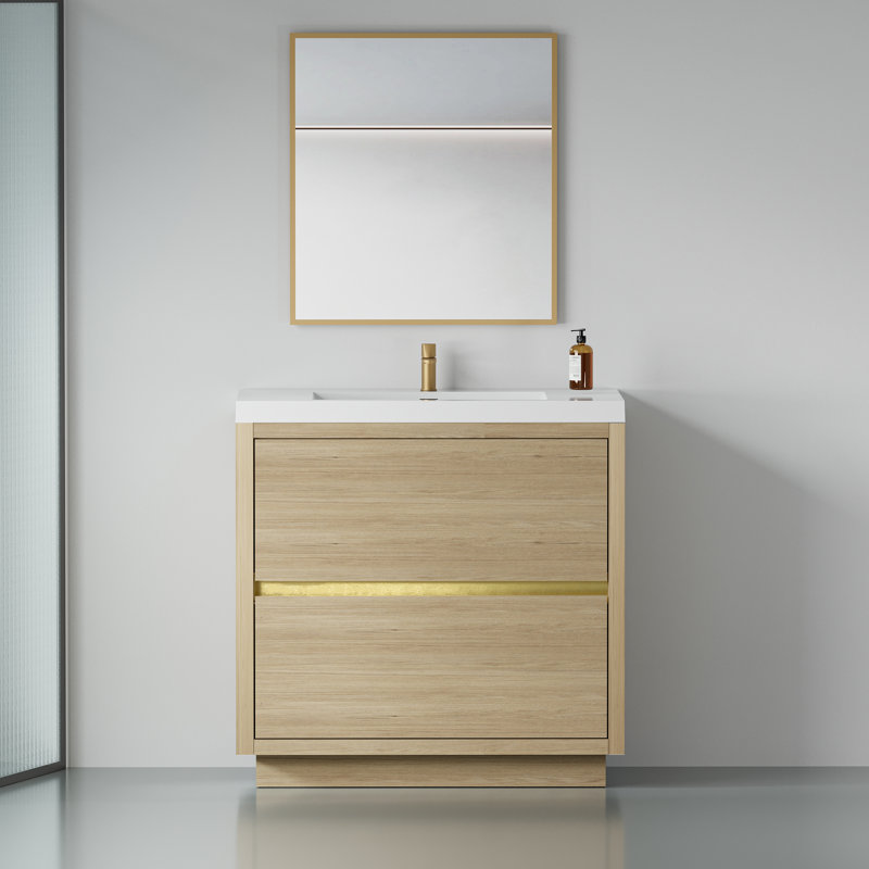 Meuble-lavabo autoportant avec lavabo Corbin
