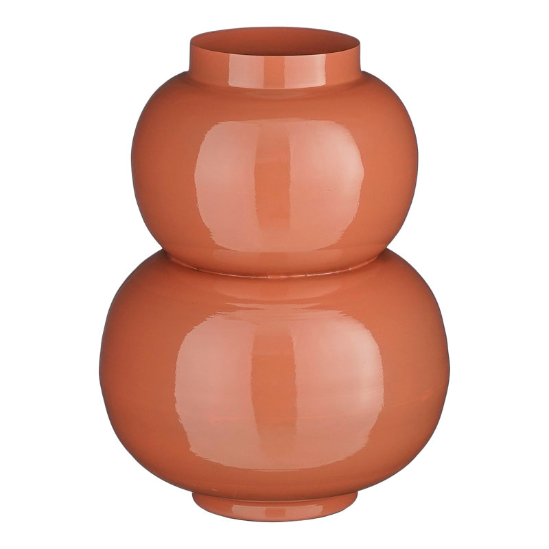 Chinita Iron Table Vase, Terra