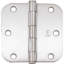 Charnières de porte de 3 1/2 po, coin de rayon de 5/8 po-64641931