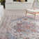 Anthea Machine Woven Blue/Brown Indoor Rug