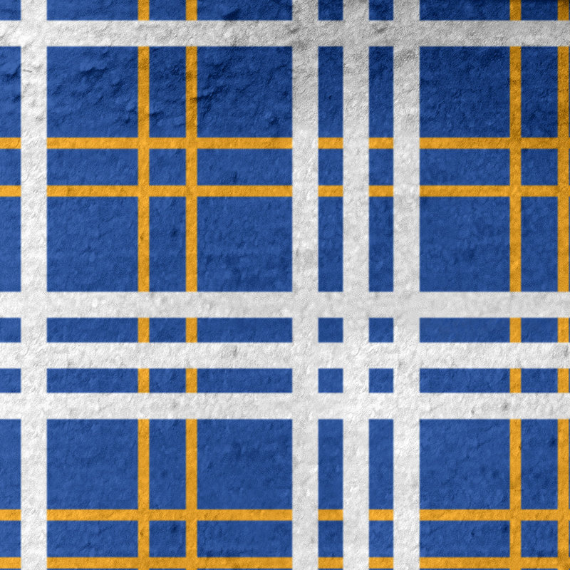 Serviette de bain LA football Luxury, Bleu / Or / Blanc, Microfibre