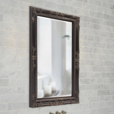Solid Wood Rectangle Mirror