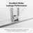 Semi-Frameless Double Sliding Soft-Close Shower Door-106668754