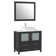 Karson 36'' Single Bathroom Vanity with Engineered Marble Top with Mirror