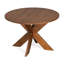 Table de cuisine moderne en cerisier moderne, convenant à différents styles de pièce, pouvant accueillir 5 personnes, matériau à haute résistance, capacité d'assemblage rapide de 300 lb, installation facile, espace pour les jambes maximisé